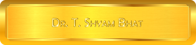 dr. t. shyam bhat - E